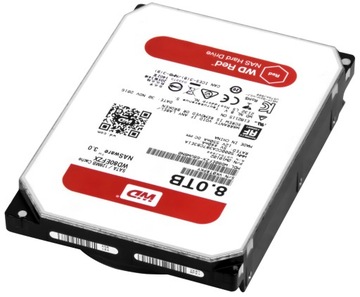 WD RED 8 ТБ 5,4 КБ 128 МБ SATA III 3,5 дюйма WD80EFZX NASware 3.0