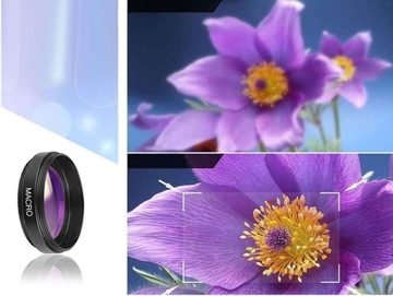 2в1 0,45X широкоугольный макрообъектив для телефона