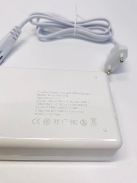 Зарядное устройство USB с 8 портами Зарядная станция (поврежден дисплей)