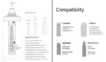 Универсальный совместимый фильтр для воды LIFESTRAW 4000л
