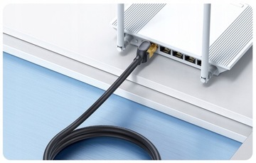 Сетевой кабель Ethernet Baseus RJ45 10 Гбит Cat 7, 2 м