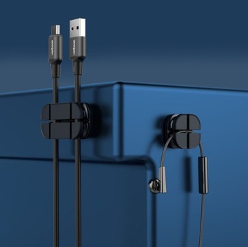 3 шт. КАБЕЛЬНЫЙ ОРГАНАЙЗЕР ДЕРЖАТЕЛЬ КРЮК-КЛИП ЛЕНТА