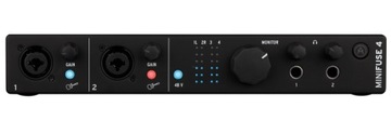 ARTURIA MiniFuse 4 BLACK INTERFEJS AUDIO USB KARTA DŹWIĘKOWA