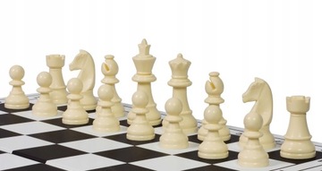 Шахматные фигуры Staunton, пластик (король 65 мм)