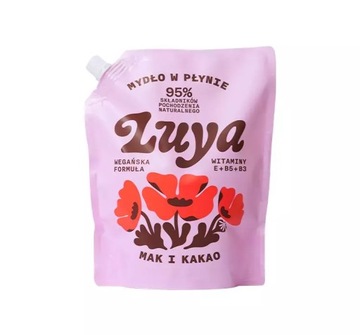 LUYA MYDŁO W PŁYNIE MAK I KAKAO REFILL 800ML