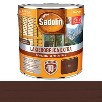 Sadolin Lakierobejca Extra do drewna 5L Tek teak