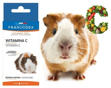 WITAMINA C DLA GRYZONIA SWINKI MORSKIEJ 15ml