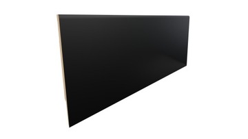Listwa Przypodłogowa Czarna 12cm - 120mm gładka