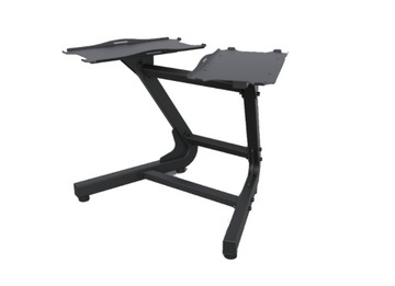 НАБОР 2 РЕГУЛИРУЕМЫХ гантелей, ЧЕРНЫЕ 41,5 КГ + ЧЕРНАЯ ПОДСТАВКА ДЛЯ гантелей 100 КГ