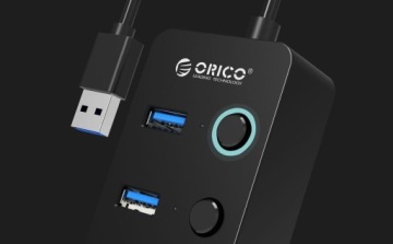 Orico Hub USB 3.1 4 порта, с переключателями