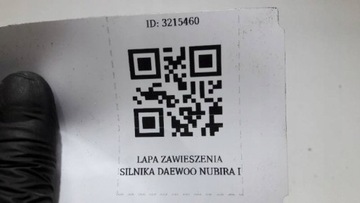 UCHYCENÍ ZAVĚŠENÍ MOTORU DAEWOO NUBIRA I