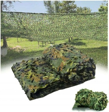 ВОЕННАЯ МАСКИРОВОЧНАЯ СЕТКА САДОВЫЙ КАМУФЛЯЖ 4 Х 6 м