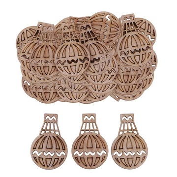 100шт 48мм МДФ воздушный шар