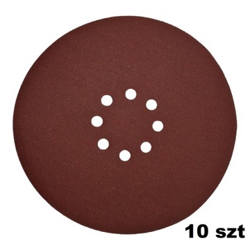 PAPIER ŚCIERNY DO ŻYRAFY 225mm GR. 120 Z OTWORAMI KRĄŻKI ŚCIERNE 10szt
