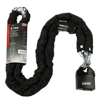 C-Lock 200, łańcuch ze stali hartowanej - 200 cm