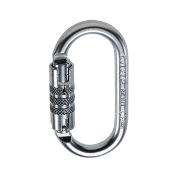 Karabinek stalowy twist lock owalny Camp - Oval PRO 2Lock
