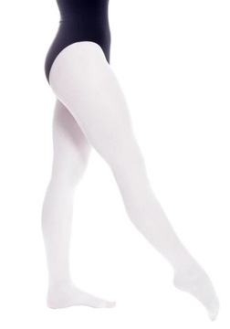 Колготки для балета и танцев 60DEN Непрозрачные белые 128-140
