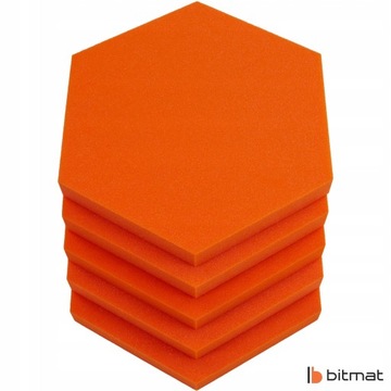 АКУСТИЧЕСКАЯ ПЕНА Акустические панели ШЕСТИГРАННИК 5см для стены в зале