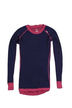 TUFTE BAMBULL MERINO WOOL BAMBOO LONGSLEEVE KOSZULKA DŁUGI RĘKAW DAMSKA S