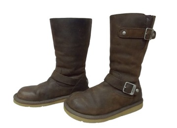 UGG S/N 5678 BUTY ZIMOWE ŚNIEGOWCE SKÓRA 37