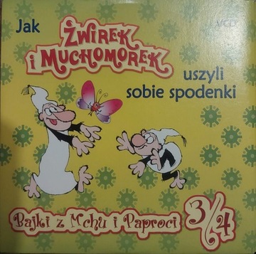 Płyta VCD Bajki z Mchu i Paproci 3/4 uszyli sobie spodenki 40min