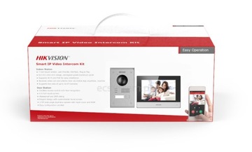 WIDEODOMOFON WiFi Hikvision LCD Brama Furtka APKA