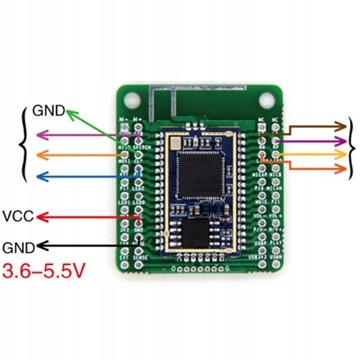 QCC3008 Moduł Bluetooth V5.0 Low Bluetooth Audio A
