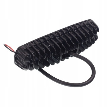 Lampa robocza LED 18W 12-24V płaska skupione 2szt.