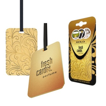 FRESH CARDS PERFUME GOLD