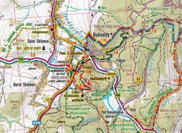 СИЛЕЗО-МОРАВСКИЙ БЕСКИД 2025 ТУРИСТИЧЕСКАЯ КАРТА 469 SHOCART