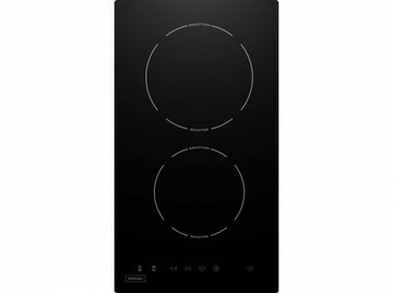 Płyta ceramiczna Kernau KHC 3212 2 palniki 31cm sterowanie dotykowe Czarna