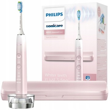Philips HX9911/29 9000 iamonClean электрическая зубная щетка Розовый