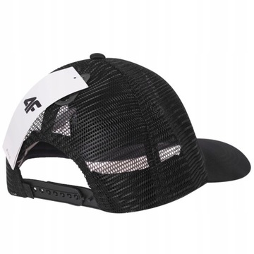 CZAPKA Z DASZKIEM MĘSKA DAMSKA 4F BEJSBOLÓWKA Z SIATECZKĄ TRUCKERKA