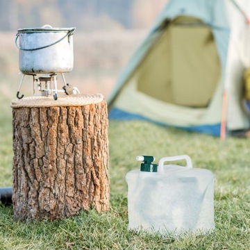 Складная канистра для воды с краном, 4 шт. 5 литров