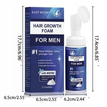 Pianka Na Porost Włosów Naturalna Przez