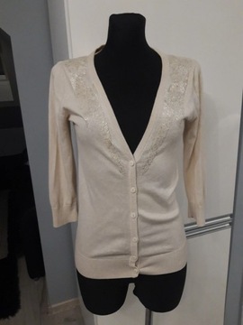 Kremowy sweter Topshop