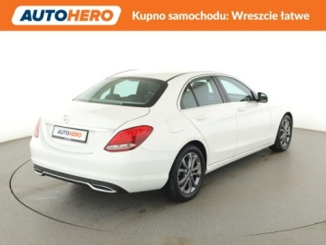 Mercedes Klasa C W205 Limuzyna 180 156KM 2018 Mercedes C 180 automat półskóra klima auto, zdjęcie 6