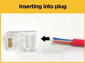 LAN UTP CAT.5E ВИТАЯ ПАРА ИНТЕРНЕТ CCA 305M RJ45 КРАСНЫЙ