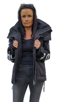 КУРТКА ЖЕНСКАЯ ЗИМНЯЯ, ПЕРЕХОДНАЯ ПАРКА, ПАЛЬТО, КАПЮШОН, размер. XXL