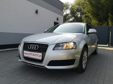 Audi A3 8P 2009 Audi A3 1.6 MPI 102KM SPORTBACK Klimatronic Isofix
