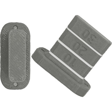 2 x Держатель + Маркер для выравнивания потолка профилей CD60, подвеска ES