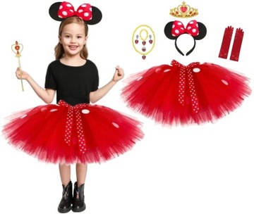 STRÓJ KOSTIUM PRZEBRANIE MYSZKA MINNIE MIKI