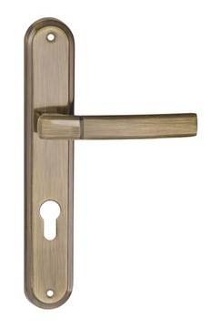 KLAMKA DRZWIOWA CAMILA 72MM WKŁADKA KOLOR PATYNA