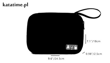 Чехол-органайзер для кабелей карт памяти, дисковода