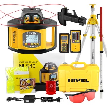 Niwelator laserowy Nivel System NL540 + MEGA ZEST.