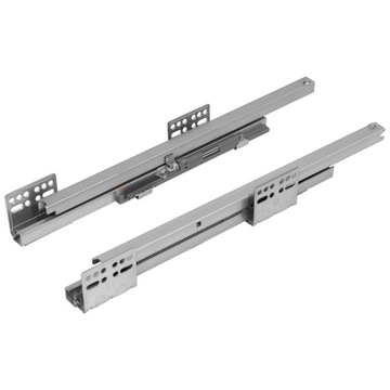 Ящик GTV AXIS PRO антрацит низкий L-600 H-86 бесшумное закрывание 3D удлинение 40 кг