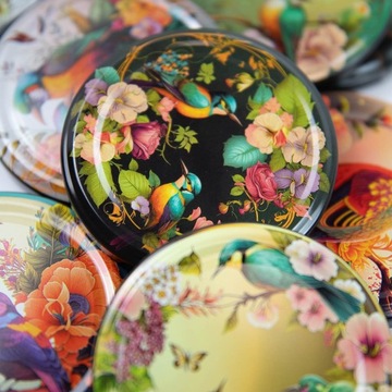 20 КРЫШЕК Fi 82 ДЕКОРАТИВНЫЕ ПРОЧНЫЕ КРЫШКИ ДЛЯ БАНОК КРЫШКА ДЛЯ ПРОДУКТОВ