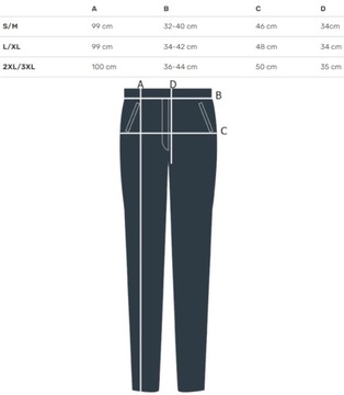 Dres welurowy damski spodnie welurowe z kieszeniami LAILA 2XL/3XL