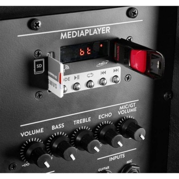 Колонка ACTIVE со светодиодной подсветкой 15 дюймов USB Bluetooth MP3