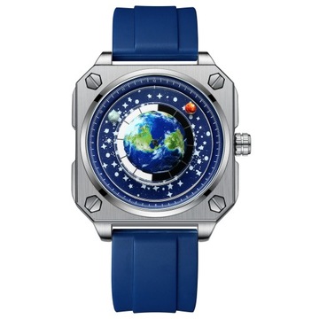 Earth Watch Niemechaniczny zegarek analogowy